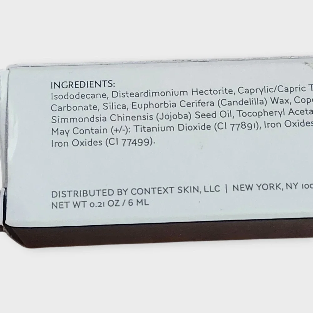 Context Liquid Lacquer Womens 6ml Sweet Emotion Brown High Shine Lip‎ Gloss NIB
